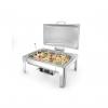 Tava tip Chafing dish Gastronorm  GN 1/1 finisaj satinat, 9 lt, 570x430x(H)290 mm