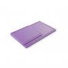 Tocator violet, 26.5x32.5x(H)1.2 cm - GN1/2, cu sant de scurgere, polietilena HDPE 500, respecta normele de igiena HACCP