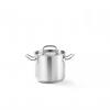 Oala inalta cu capac, 16x(H)14 cm 2,80 Lit, inox, gama Kitchen Line, potrivita si pt uz profesional