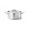 Oala / cratita cu capac 160x(H)95 mm 1,70 Lit, inox, gama Kitchen Line, si pt uz profesional