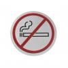 Semn pentru usa - Fumatul interzis - 75 mm, otel inoxidabil