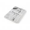 Set 500 foi hartie impermeabila grasime pentru servire cartofi prajiti / aperitive, print tip ziar, 200x250 mm