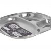 Tavita inox pentru aperitive, 22x19.5x2 cm