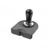 Suport presa cafea/ Suport tamper, 150x100x(H)45 mm, Negru, Silicon