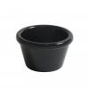 Bol rotund din melamina neagra, cca 40 ml