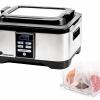 Aparat de gatit Sous-Vide Meister Cookmania, display digital pentru acuratetea temperaturii, capacitate 5,7 lt, suport alimente inclus, carcasa inox, 37.5x29x23 cm