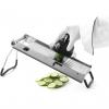 Razatoare tip Mandolina, inox, 5 lame pentru taiat, stativ anti-alunecare, 395x125x(H)200 mm