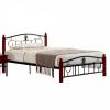 Cadru pat metal cu somieră, 90x200