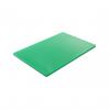 Tocator HACCP verde, 45x30x(H)1.2 cm, din polietilena HDPE 500, potrivit si pentru uz profesional