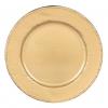 Farfurie suport din polipropilena 33 cm, gold