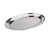 Platou oval din inox, 50x35 cm