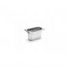 Tava gastronorm GN 1/9 din inox 18/10, 176x108xH100 mm Revolution  rezistenta la temperaturi -40° pana la 300°C