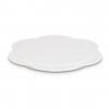 Platou rotund din melamina, culoare alb lucios, diametru 35 cm