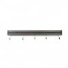 Suport magnetic pentru cutite cu carlige pentru ustensile, L=60 cm