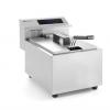 Friteuza electrica profesionala, 8 litri, 3500W, Mastercook digitala, termostat reglabil 0-190 gr C, corp inox, 30x45.5x(H)34.5 cm