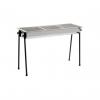 Gratar carbuni, inox, cu 3 gratare 345x345 mm fiecare, 1145x380x(H)770 mm, Resto, potrivit si pentru uz profesional