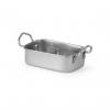 Tava  pentru servire snacks, otel inoxidabil, 185x95x(H)45 mm